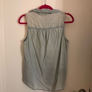 J. Crew Tops - J Crew - Sleeveless Denim Top J. Crew Tops - J Crew - Sleeveless Denim Top